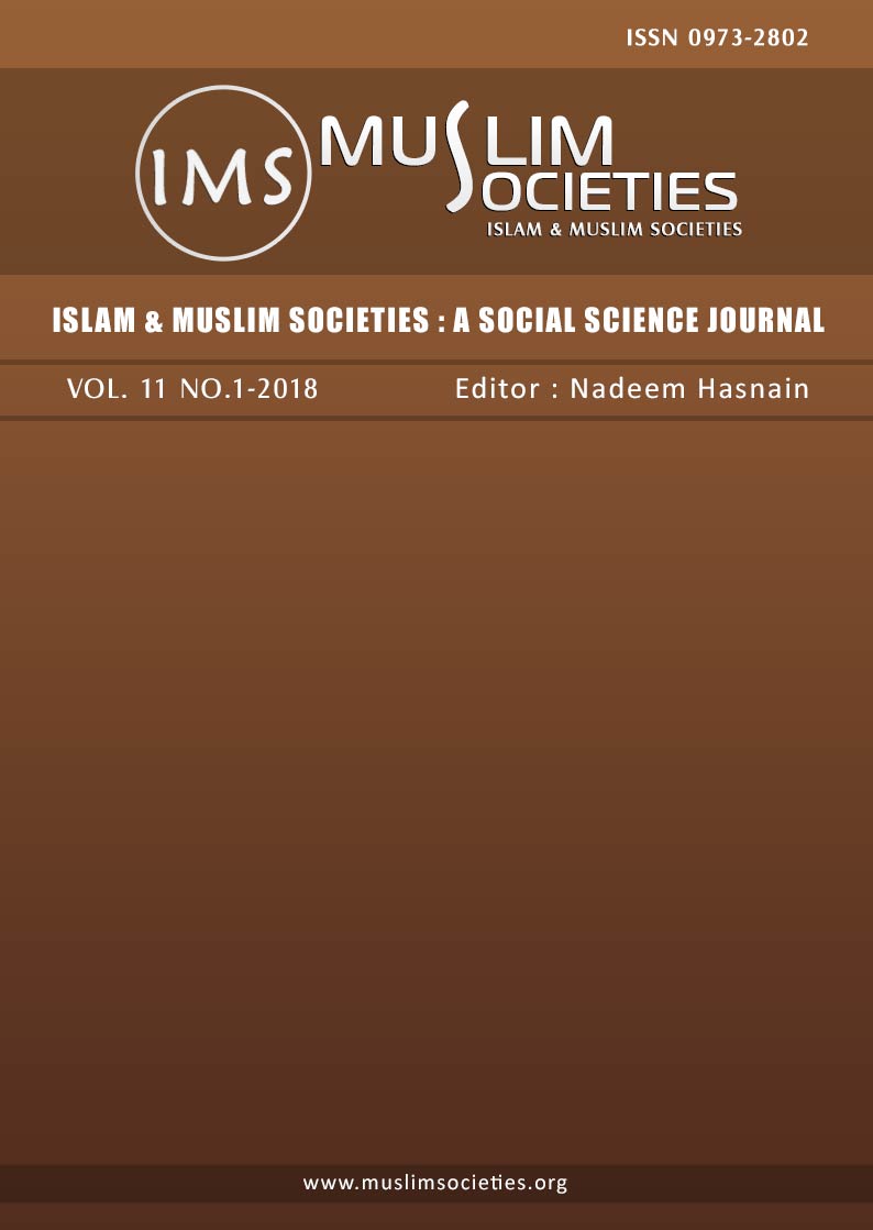 Vol. 11 No.1 - 2018 - Muslim Societies